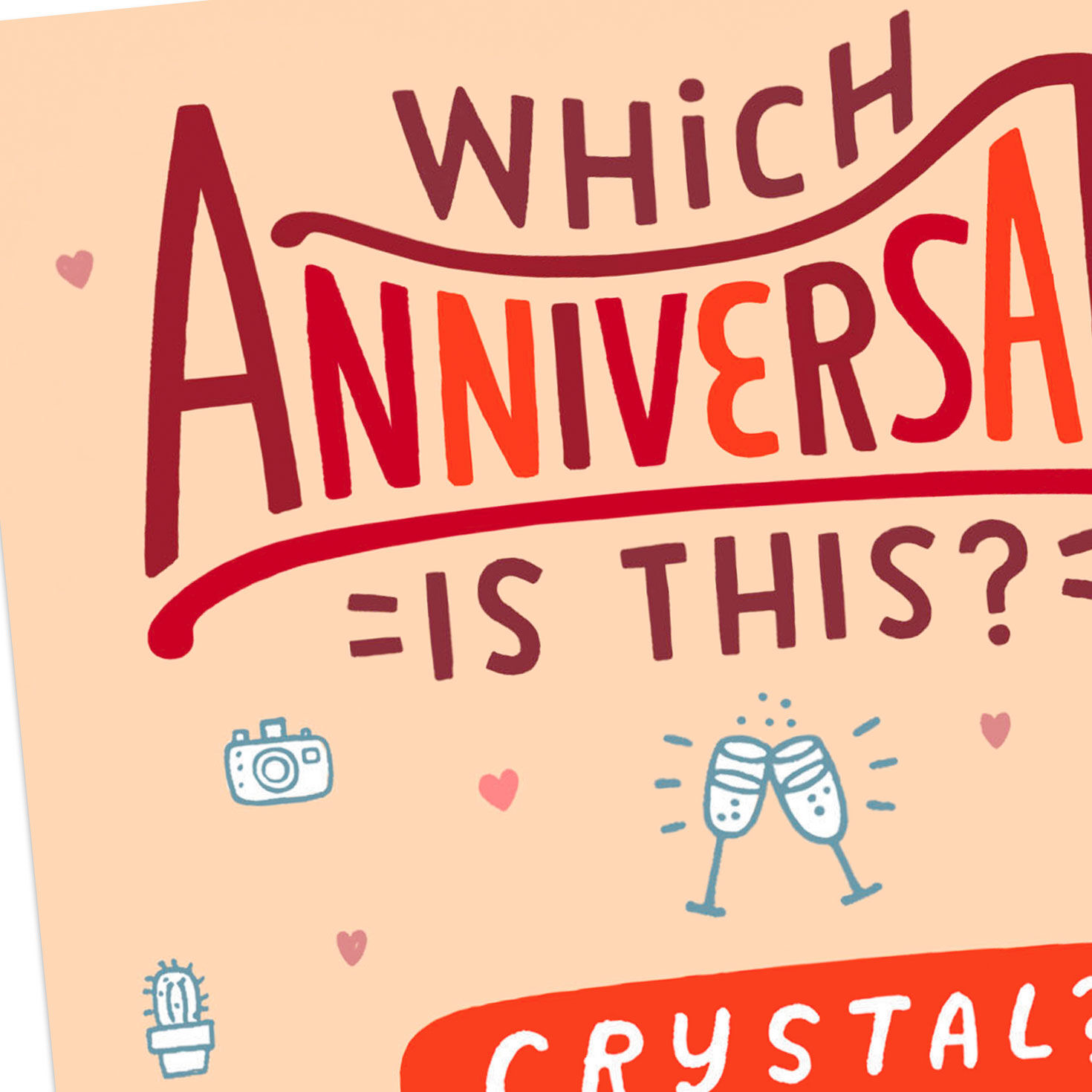 Gift Ideas Funny Anniversary Card Card Front Detail image number 4