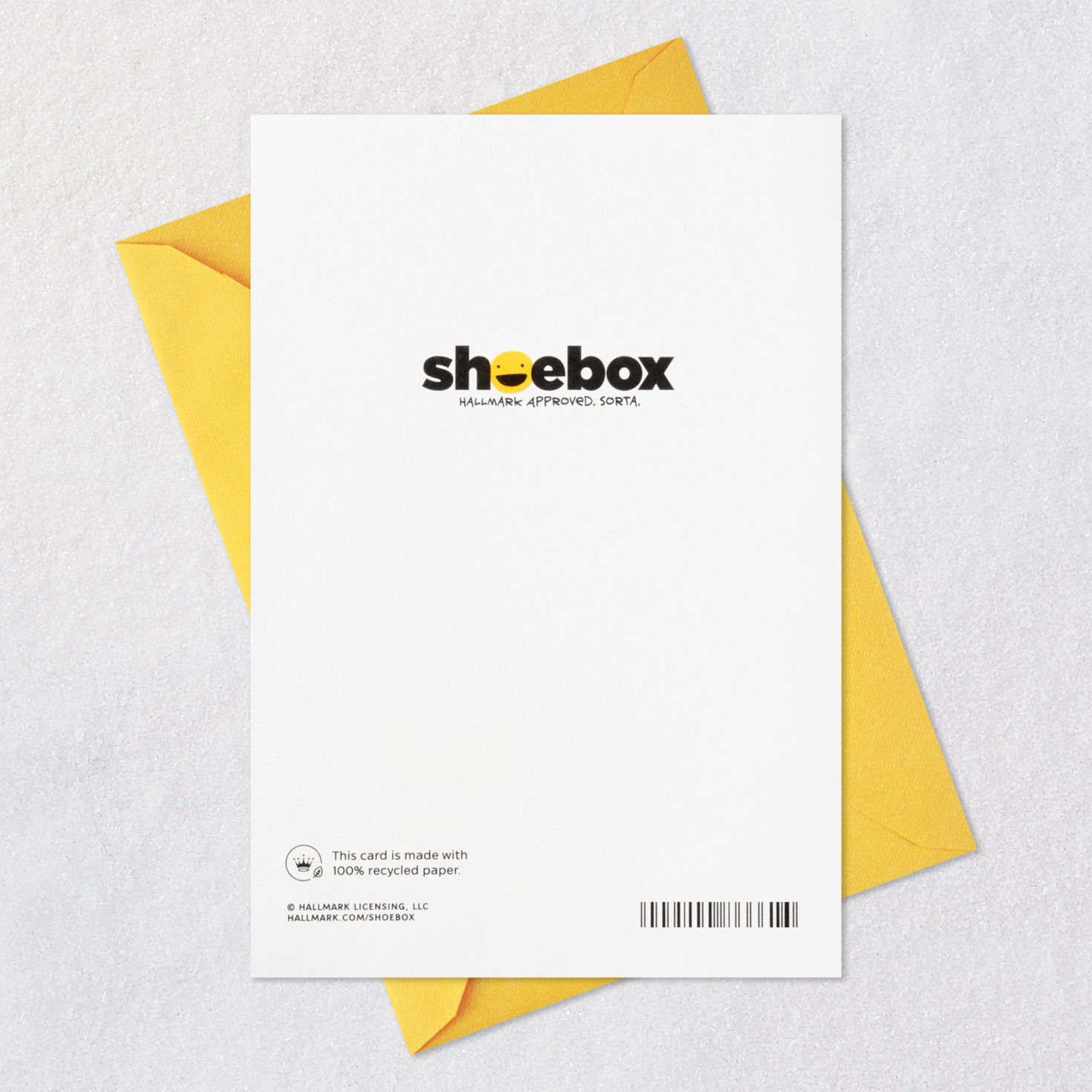 Horse and Unicorns at Party Funny Birthday Card Card Back with Envelope image number 7