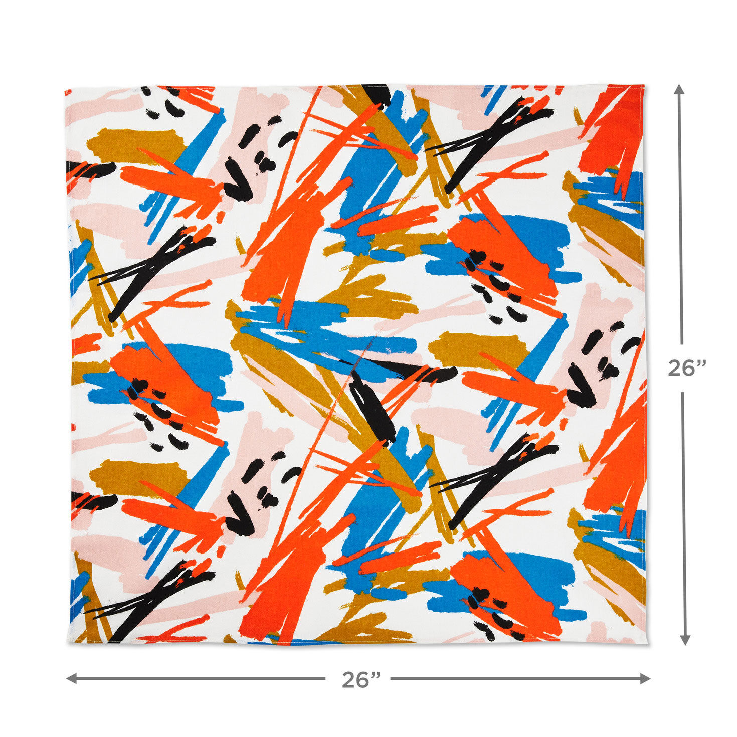 26" Abstract Doodles on Cream Fabric Gift Wrap for only USD 12.99 | Hallmark