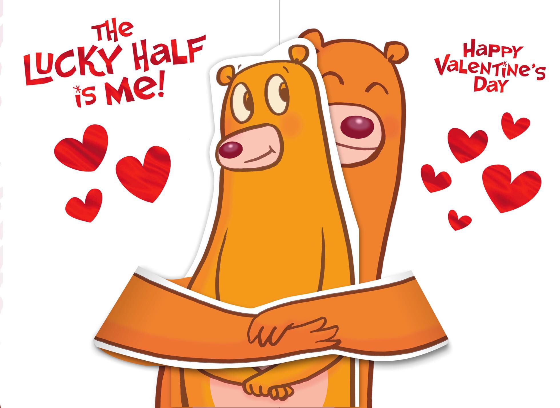 Lucky Half Valentine’s Day Card