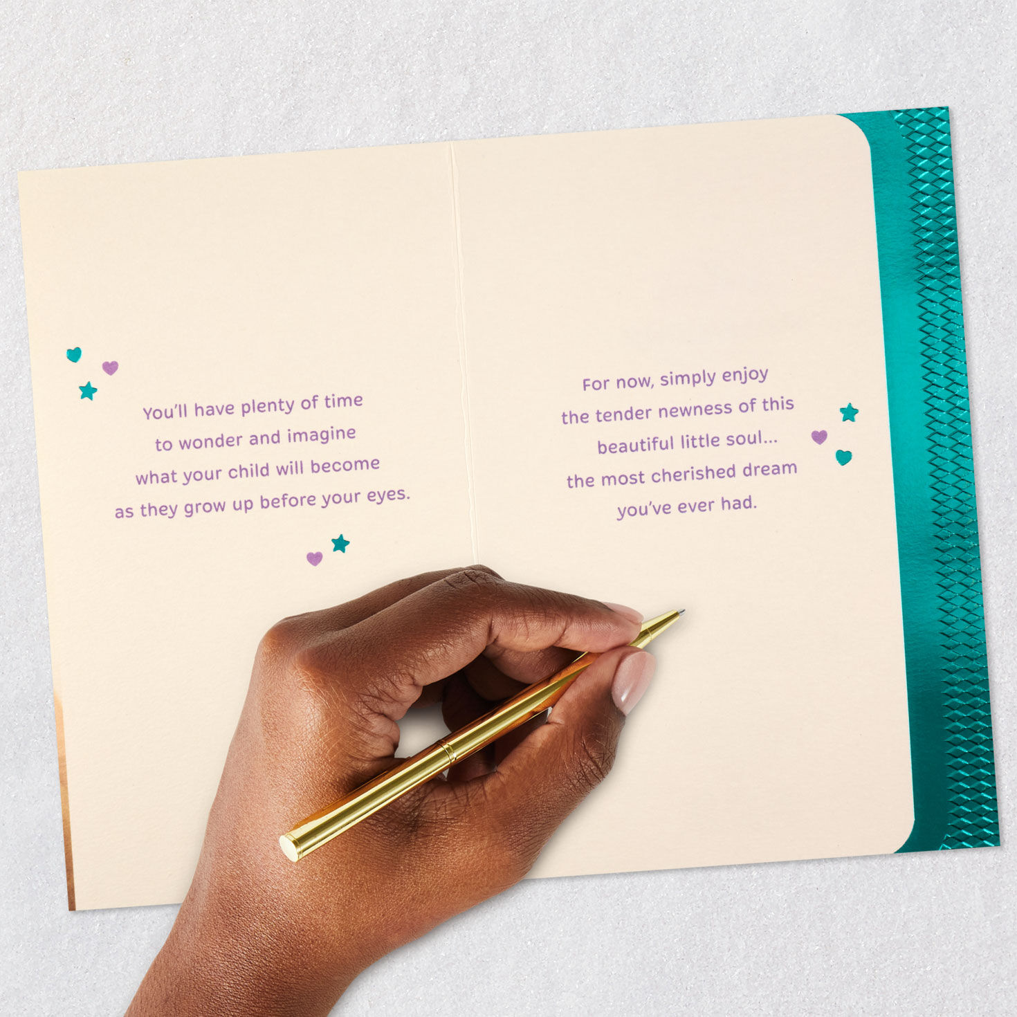 Enjoy This Sweetest Joy of Life New Baby Card - Greeting Cards | Hallmark