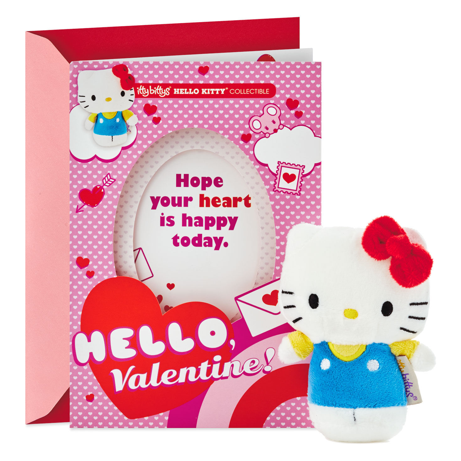 hello kitty valentines day plush