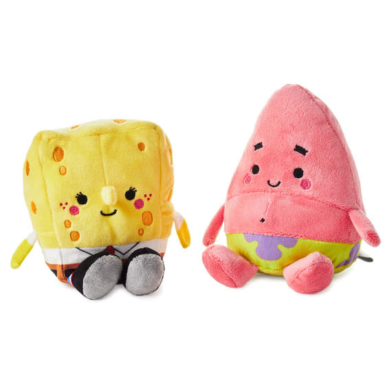 Better Together Nickelodeon SpongeBob and Patrick Magnetic Plush Pair, 5.75", , large image number 3
