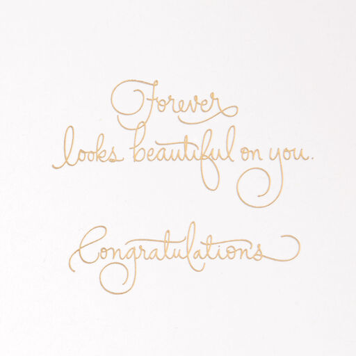 Forever Looks Beautiful Bridal Shower Card, 