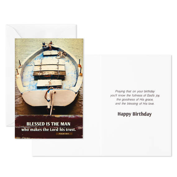 DaySpring Nautical Assorted Religious Birthday Cards, Box of 12, , large image number 3