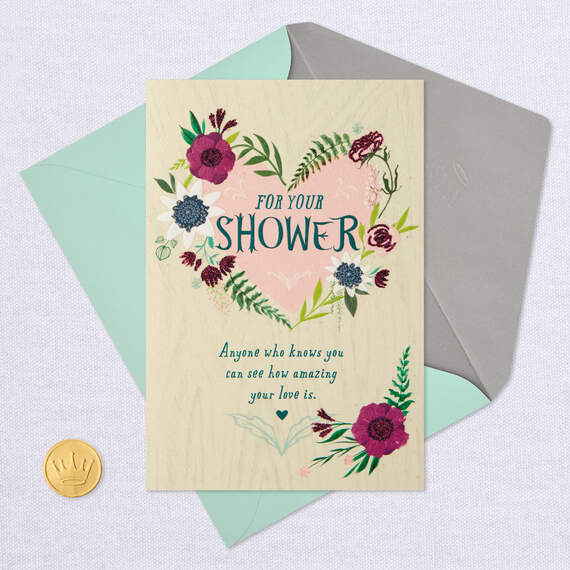 A Joy to Share in Your Celebration Wedding Shower Card, , large image number 5