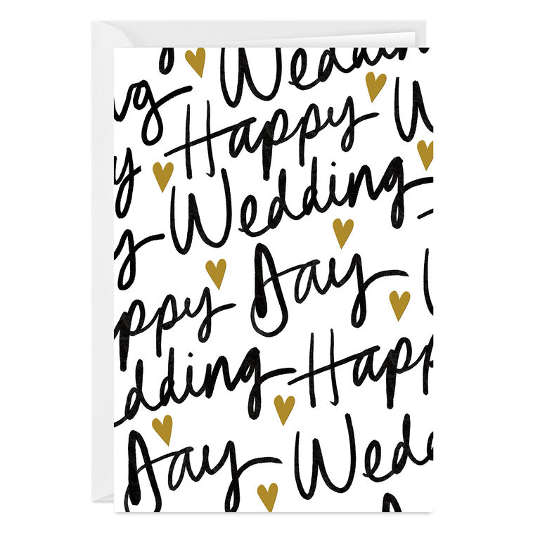 Happy Wedding Day Custom Card