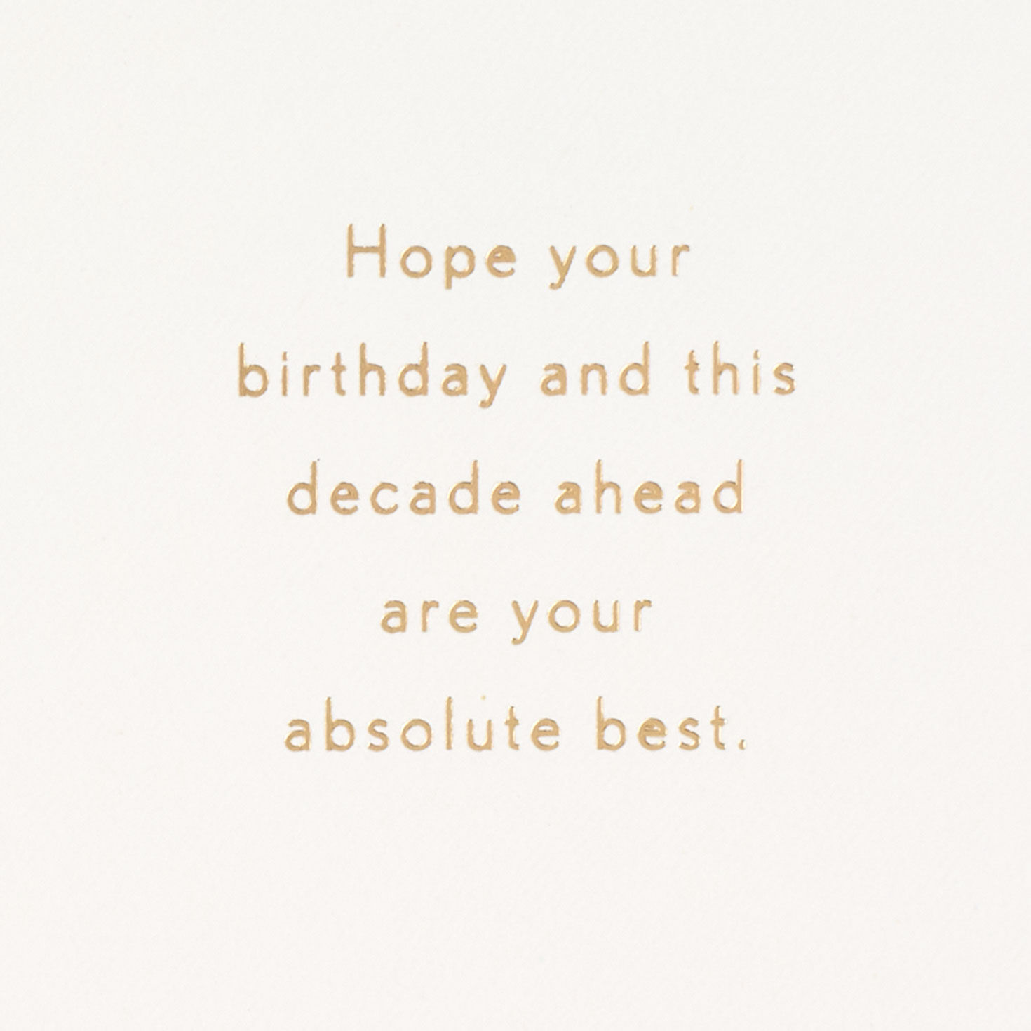 Best Decade Ahead 40th Birthday Card for only USD 5.99 | Hallmark