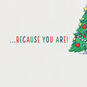 Peanuts Snoopy and Woodstock Hug Christmas Card Sentiment image number 2