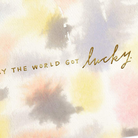 Lucky World Birthday Card, , large image number 4