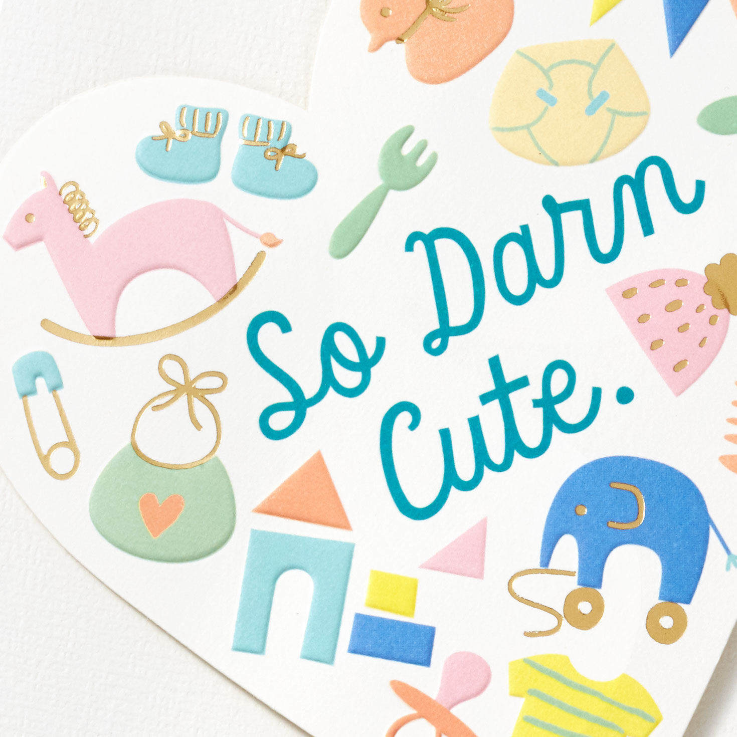 So Darn Cute New Baby Card, , large image number 5