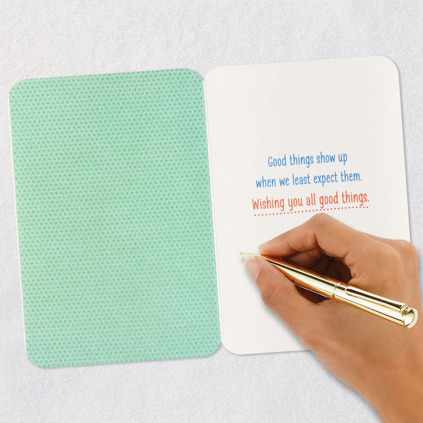 Rainbows Encouragement Card Signing card image number 6