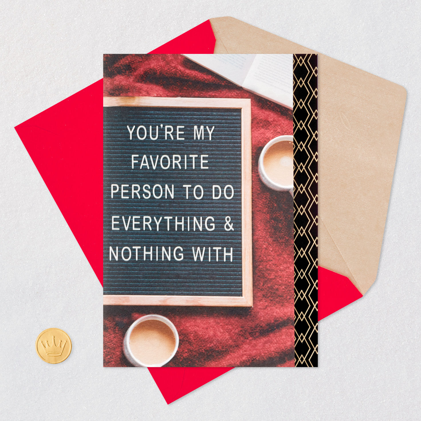 You're My Favorite Person Romantic Valentine's Day Card for only USD 4.99 | Hallmark