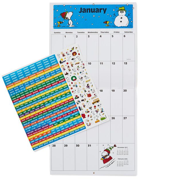 hallmark calendars 2018