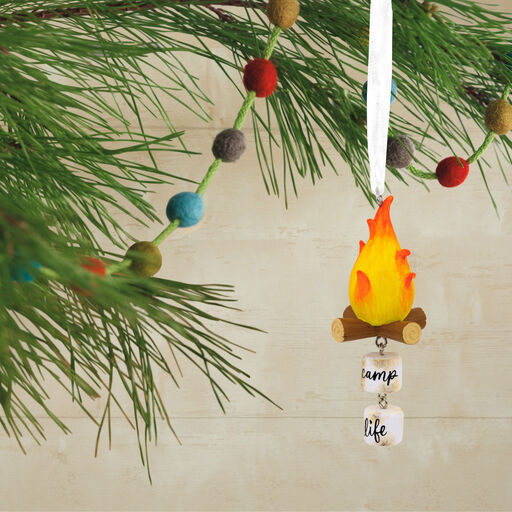 Camp Life Campfire Hallmark Ornament, 