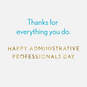 You're Awesome Administrative Professionals Day Card, , large image number 2