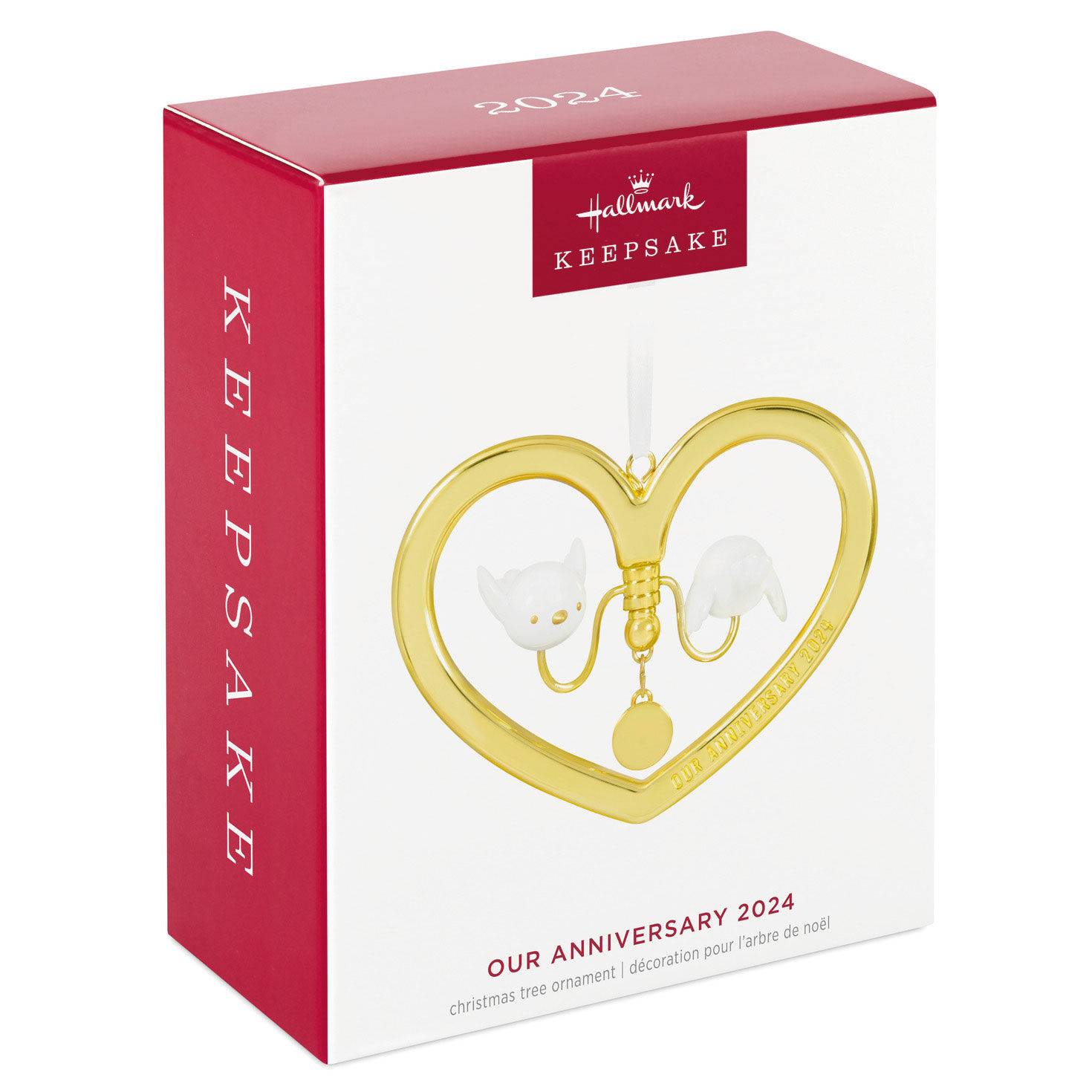 50th wedding deals anniversary ornament hallmark