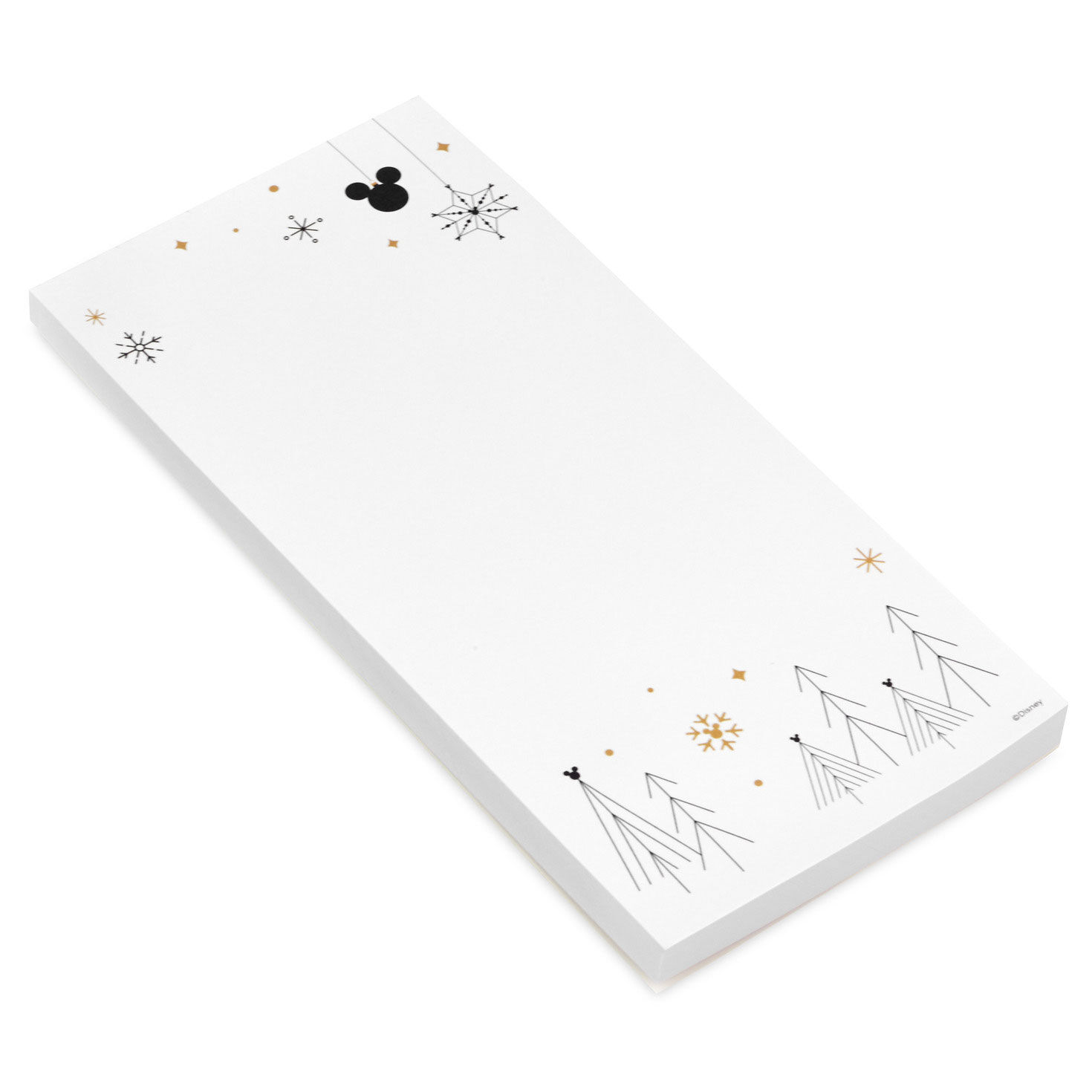 Disney Mickey Mouse Christmas List Pad