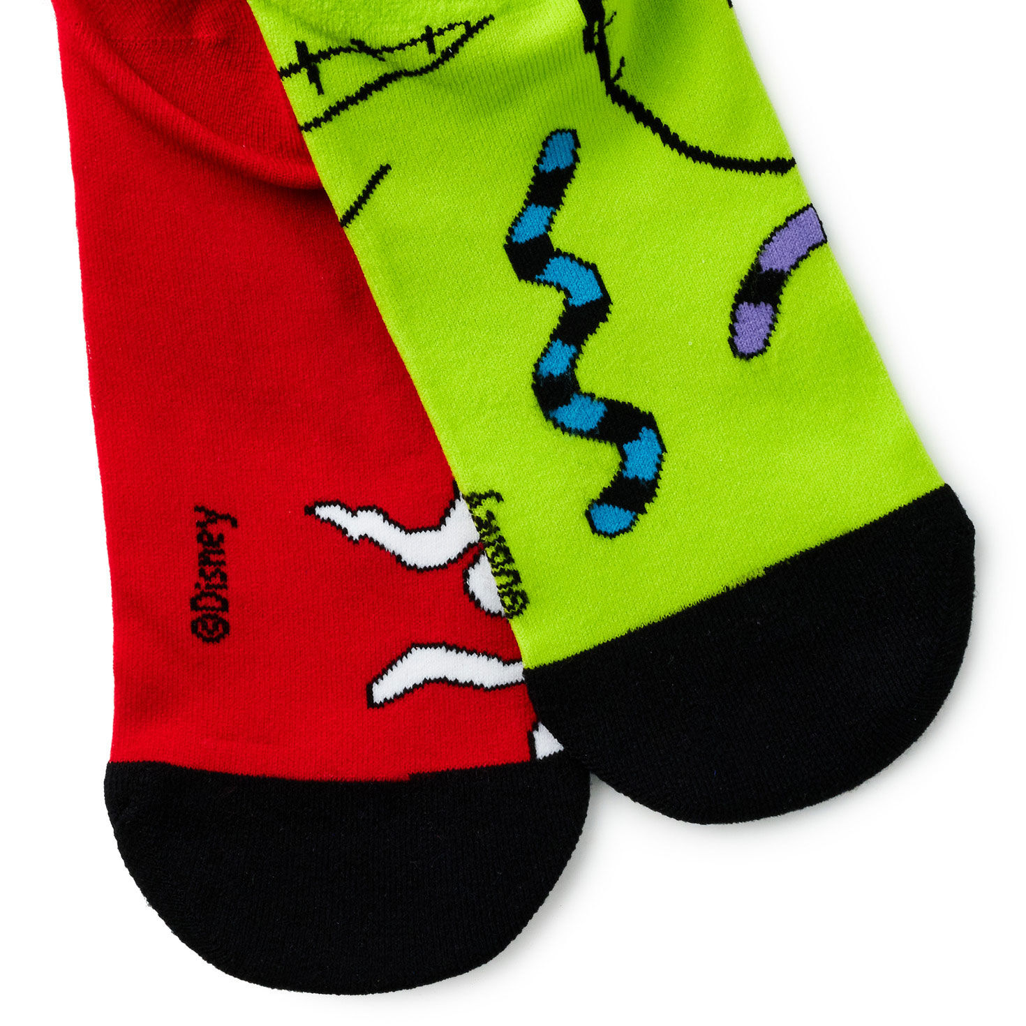 Nightmare Before Christmas Socks With Attachments upclose detail image number 4