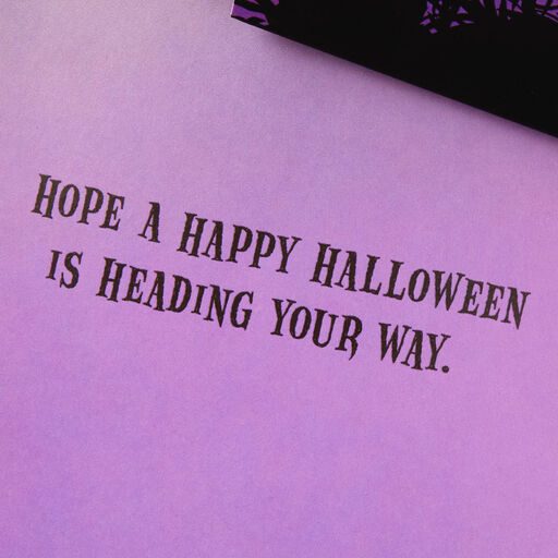 Headless Horseman Musical Pop-Up Halloween Card, 