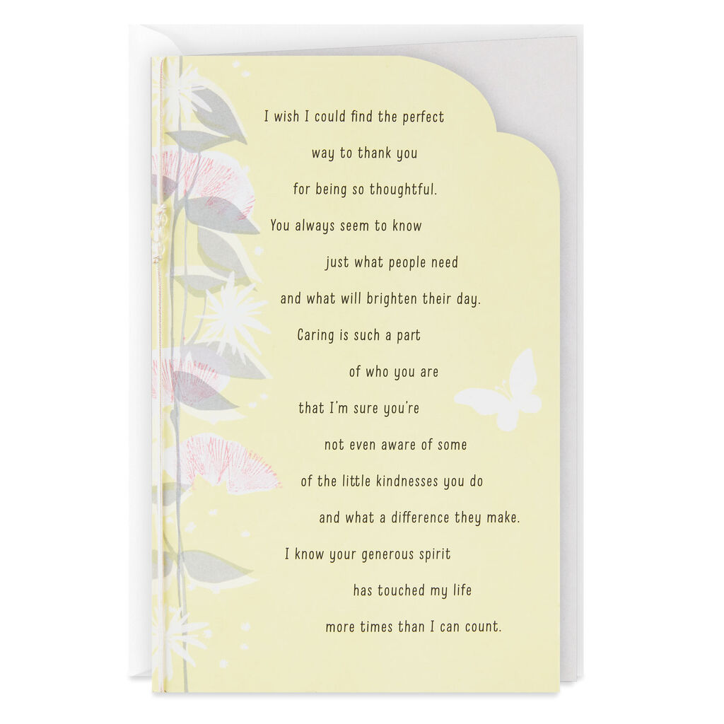 Your Kindness Means So Much Thank You Card