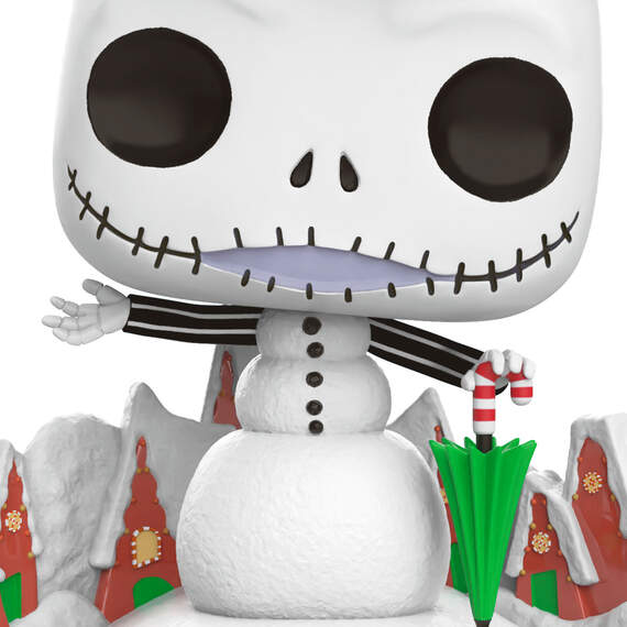 Disney Tim Burton's The Nightmare Before Christmas Jack Skellington Snowman Funko POP!® Ornament, , large image number 5