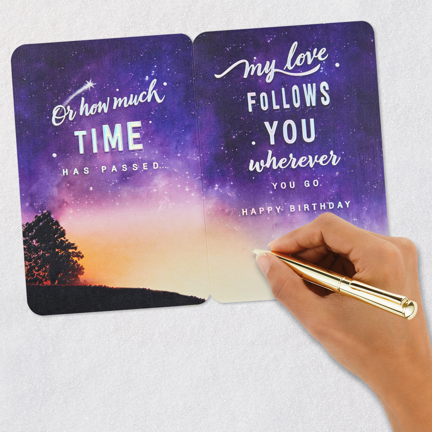 My Love Follows You Birthday Card for Son for only USD 6.59 | Hallmark