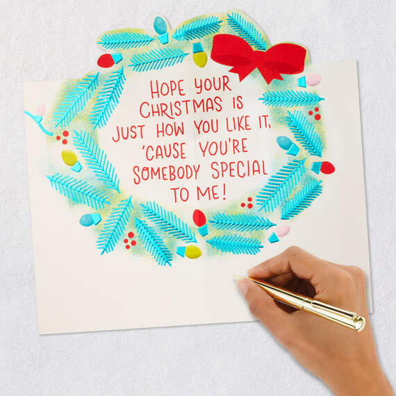 You're Somebody Special to Me Funny Pop-Up Christmas Card, , large image number 8