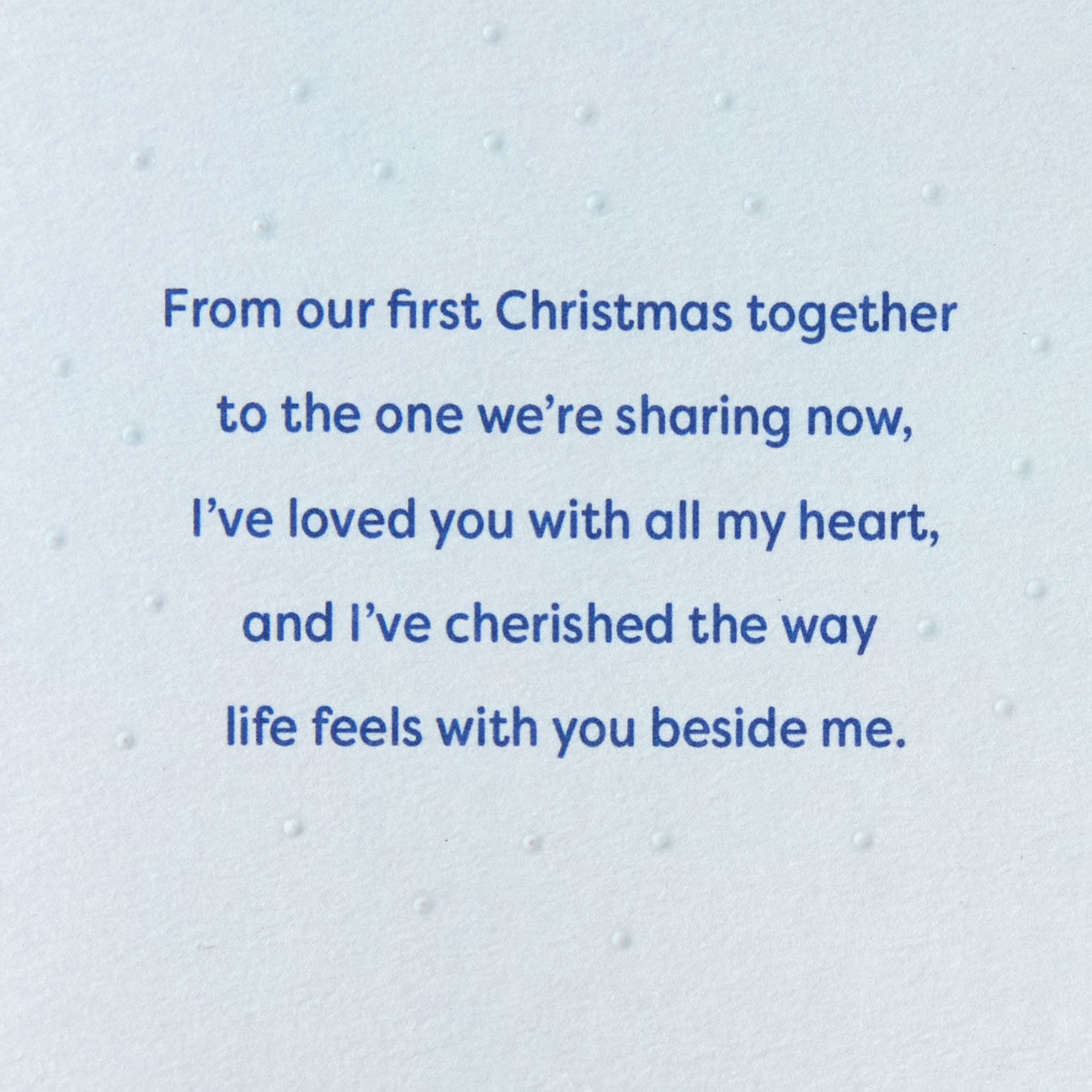 Polar Bears in Santa Hats Husband Christmas Card Sentiment image number 2