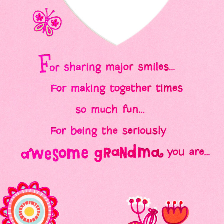 Very Loved Grandma Mother's Day Card With Sticker, , large image number 2