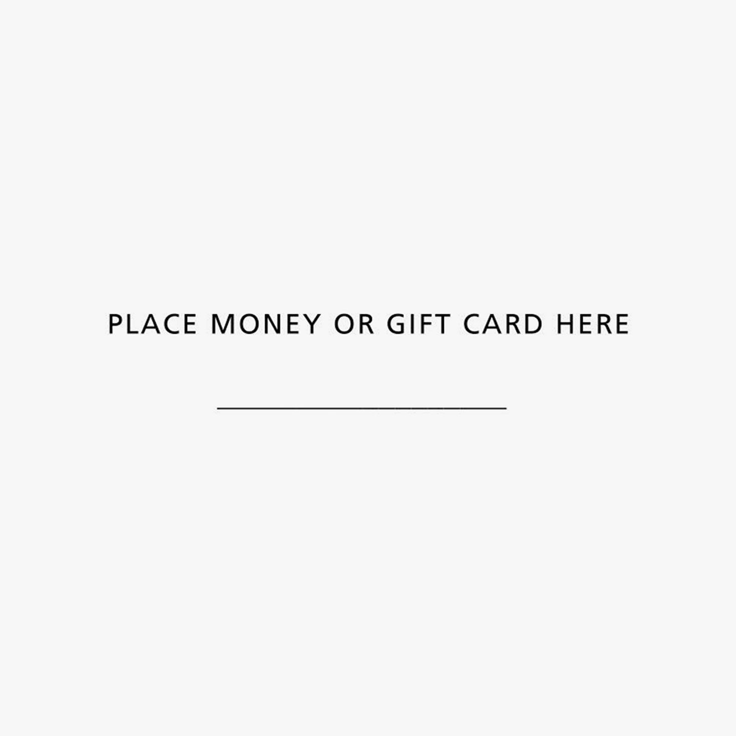 Three Stockings Money Holder Christmas Card Pack sentiment image number 4