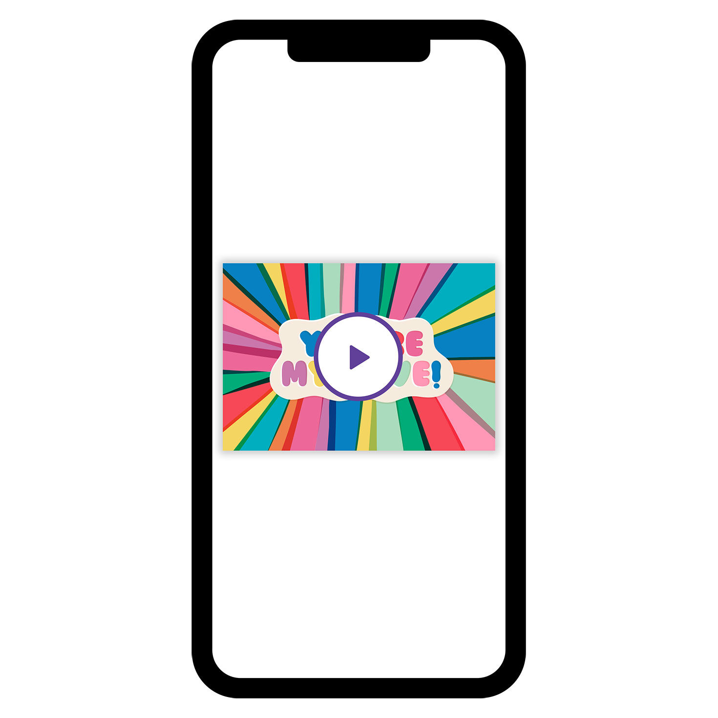 You're My Fave Rainbow Rays Birthday eCard