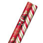 Santa and Stripes 2-Pack Christmas Wrapping Paper Assortment, 160 sq. ft., , large image number 1