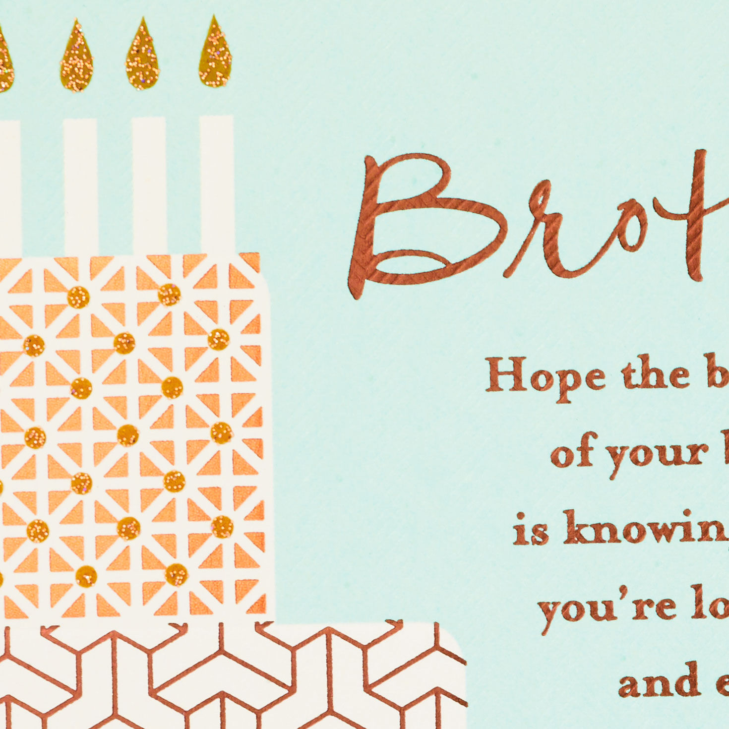 You're a Blessing Religious Birthday Card for Brother, , large image number 5