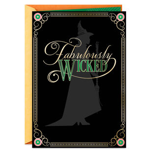 Wicked Never Hide Your Magic Halloween Card