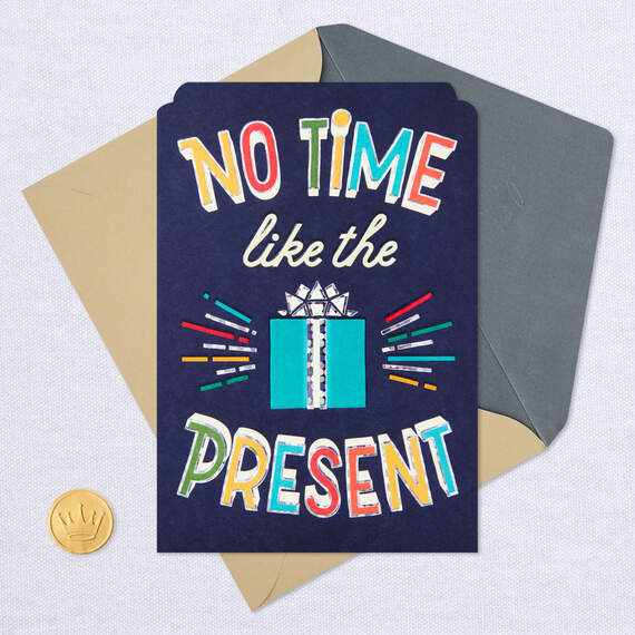 No Time Like the Present Birthday Card for Nephew, , large image number 5