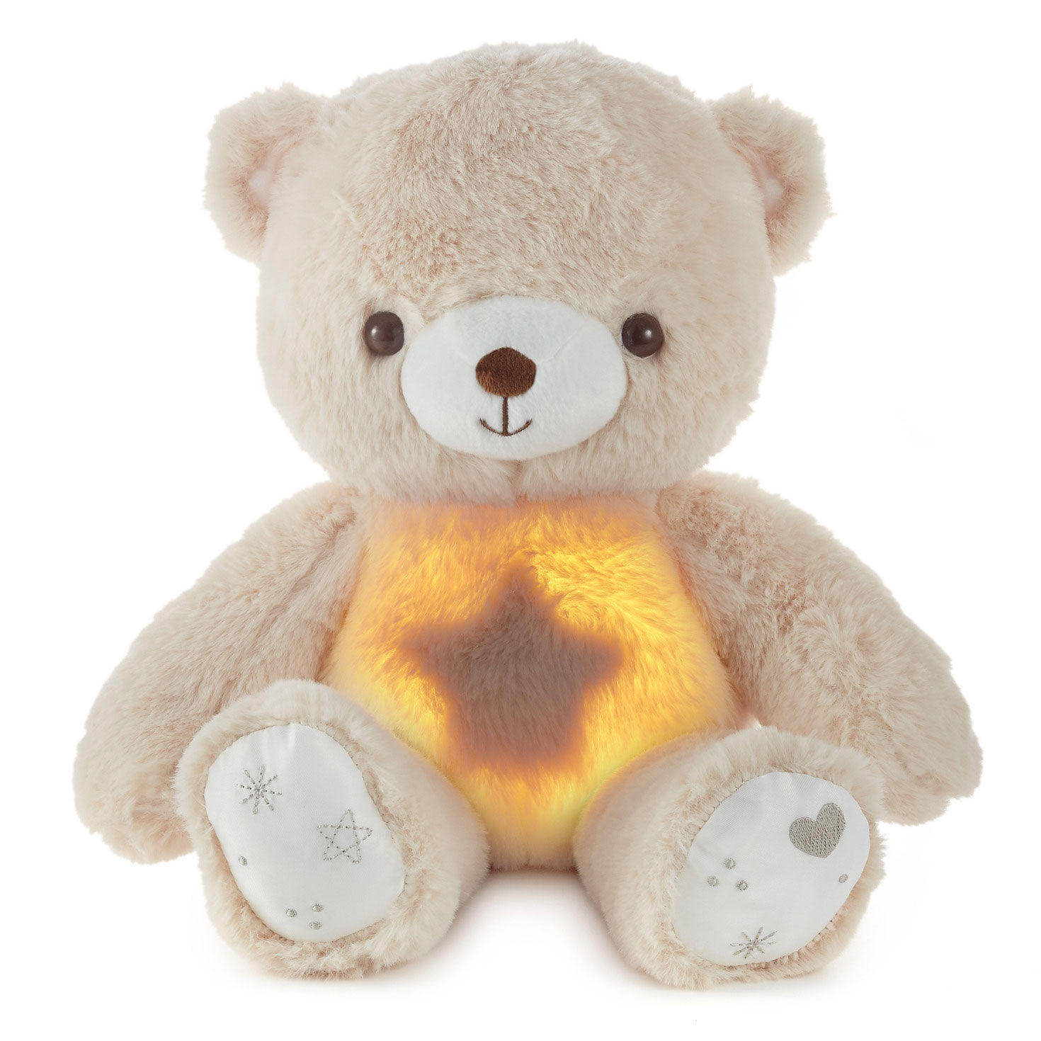 Story Time Snuggle Bear Plush With Light 12 Classic Stuffed Animals Hallmark