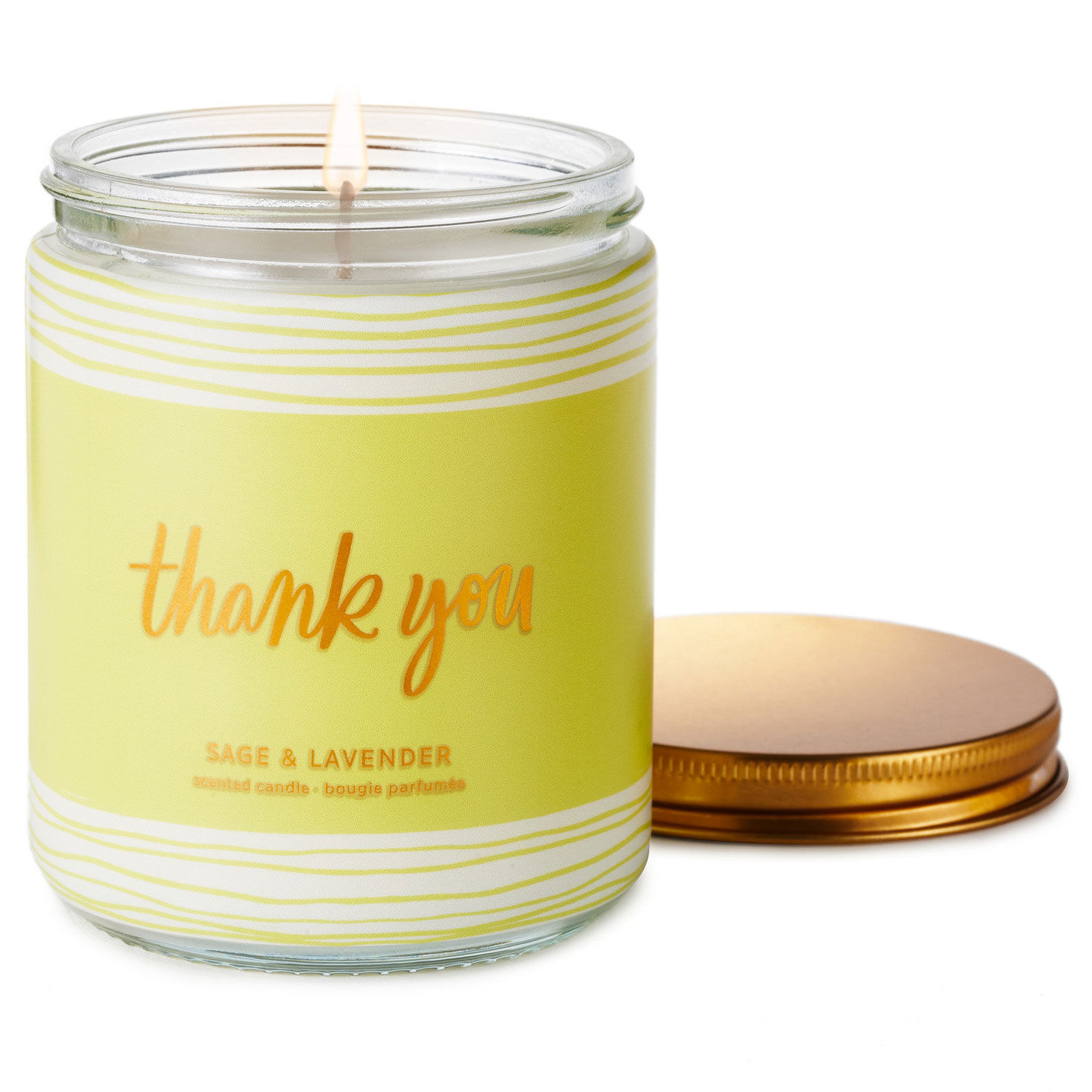 Thank You Scented Single-Wick Jar Candle, 7 oz., , large image number 2