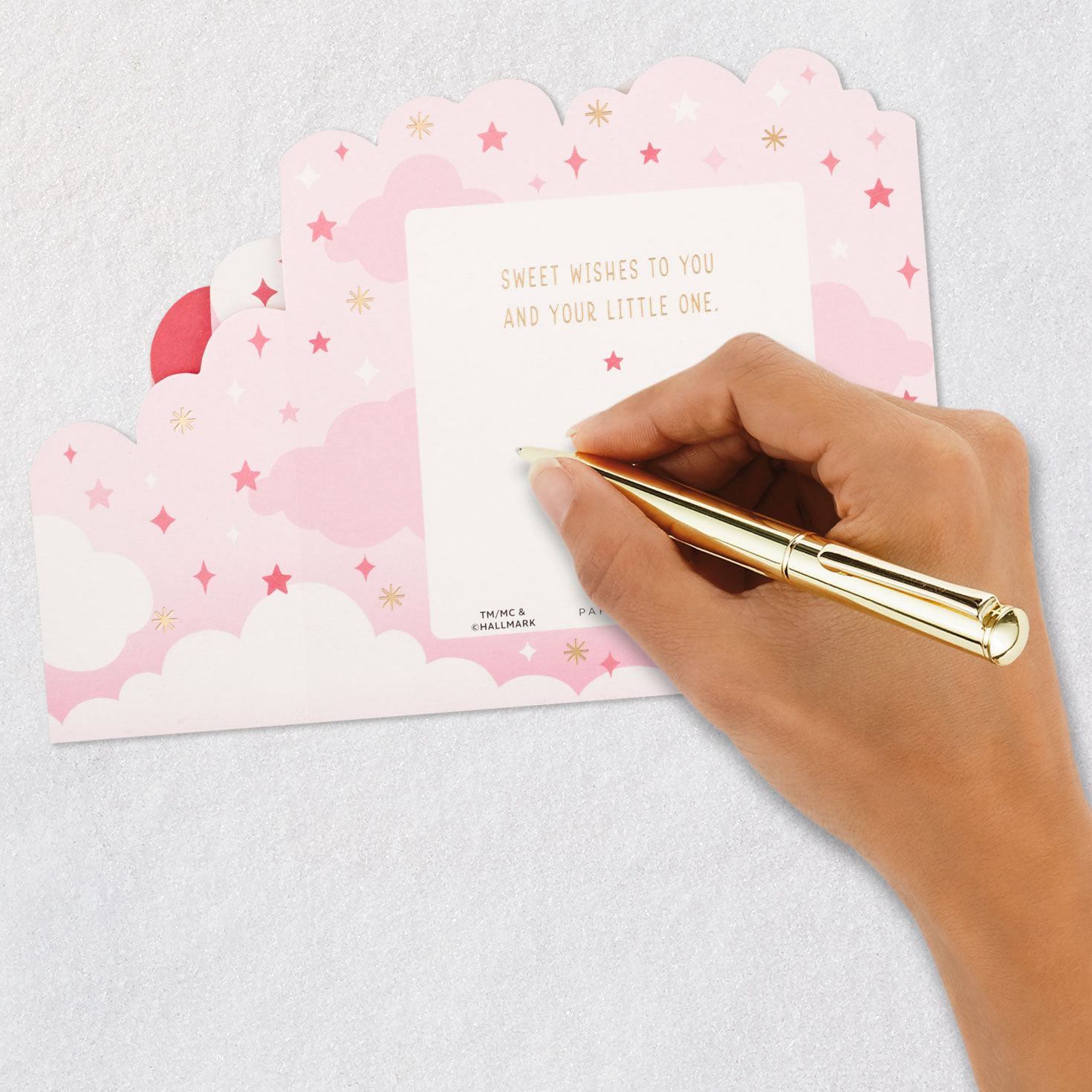 Pink Balloons 3D Pop-Up New Baby Girl Card for only USD 6.99 | Hallmark