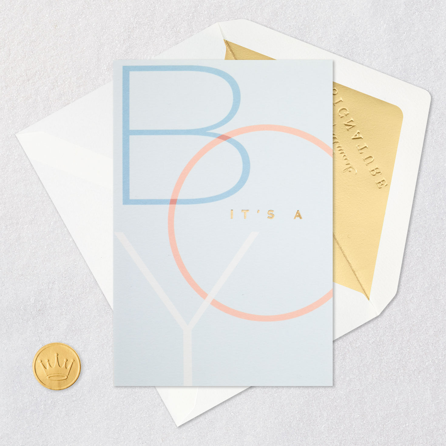 Enjoy Every Moment of Wonder New Baby Boy Card, , large image number 5