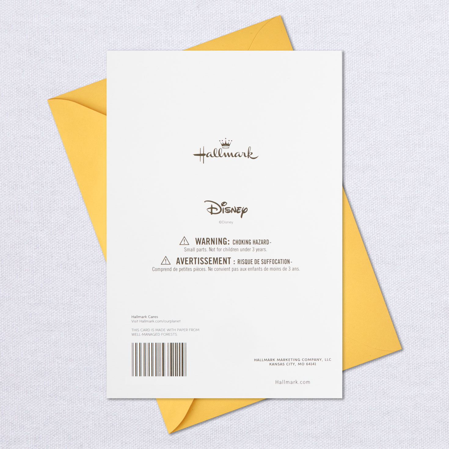 Disney The Little Mermaid Ariel Birthday Card With Keychain for Her, , large image number 8