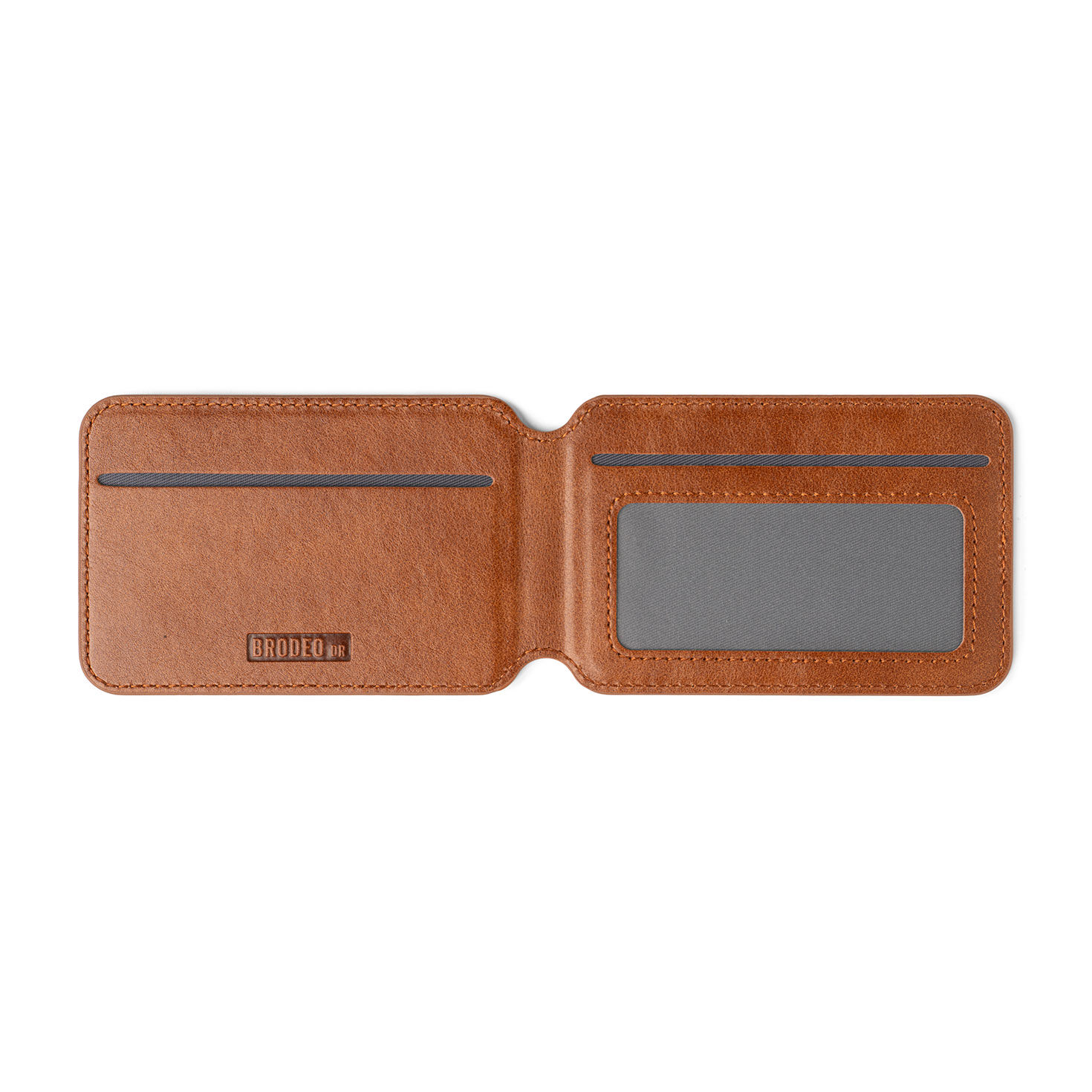 Men's Brown Magnetic Phone Wallet  image number 3