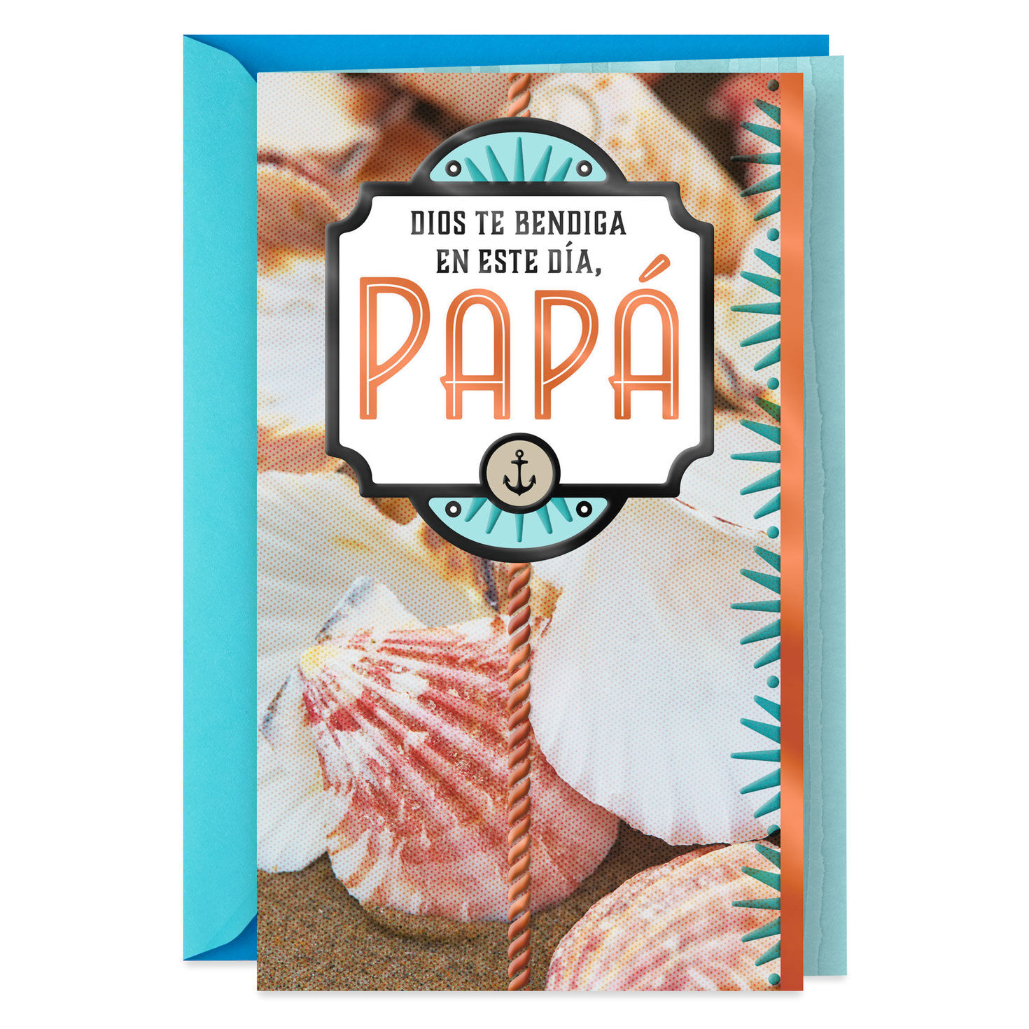 God Bless You On This Day Dad Spanish Language Father S Day Card
