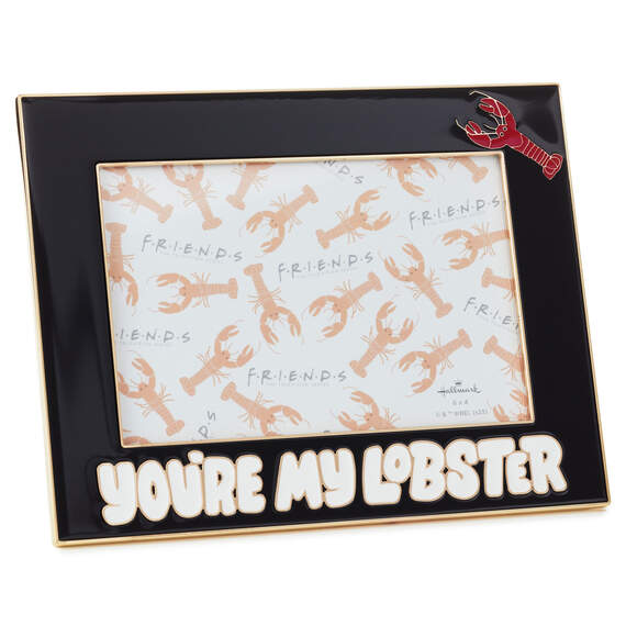 Friends You're My Lobster Metal Picture Frame, 4x6