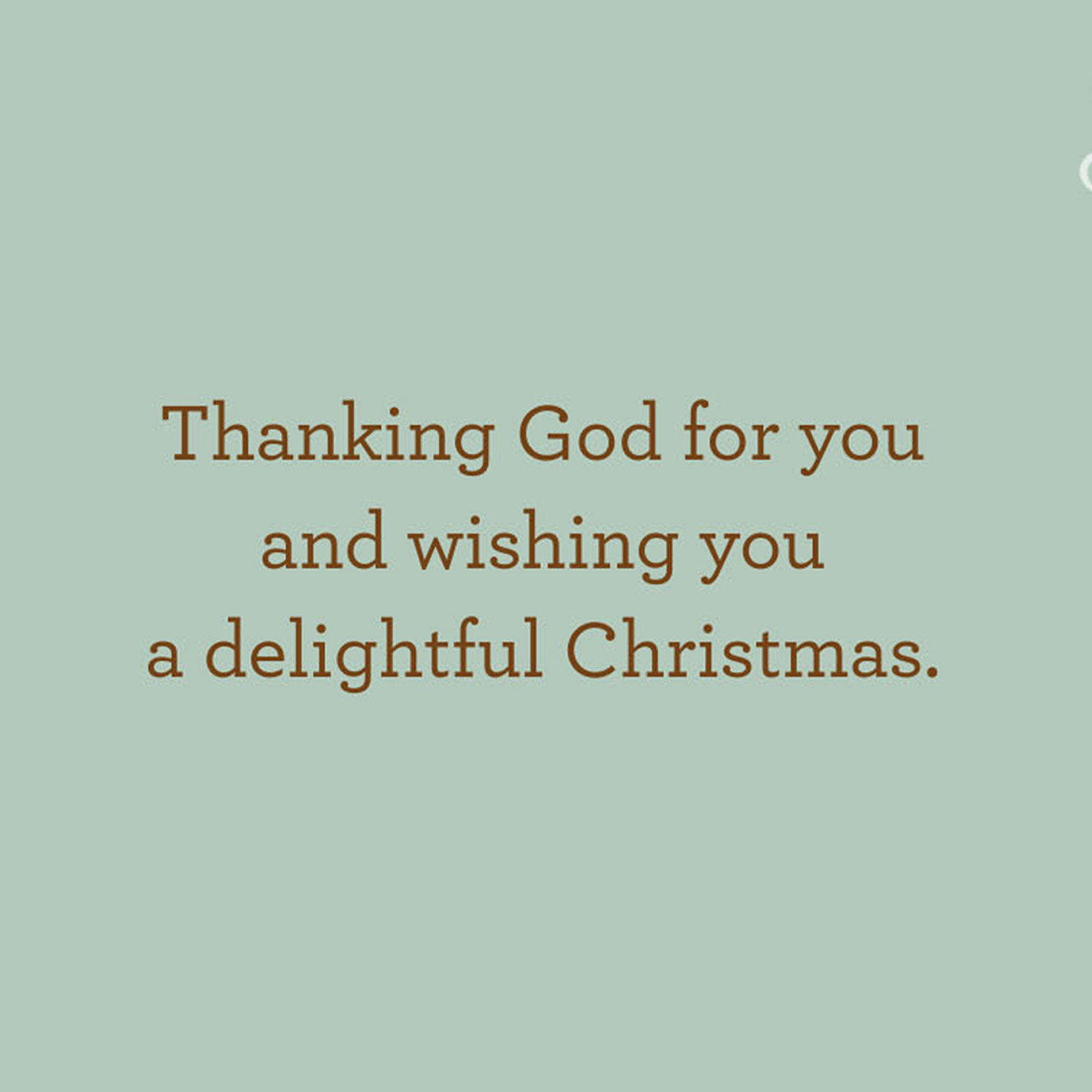 Cocoa Mugs Religious Christmas Card for Friend Sentiment image number 2