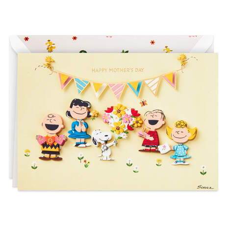 Peanuts® Gang Happy Mother's Day Card, , large