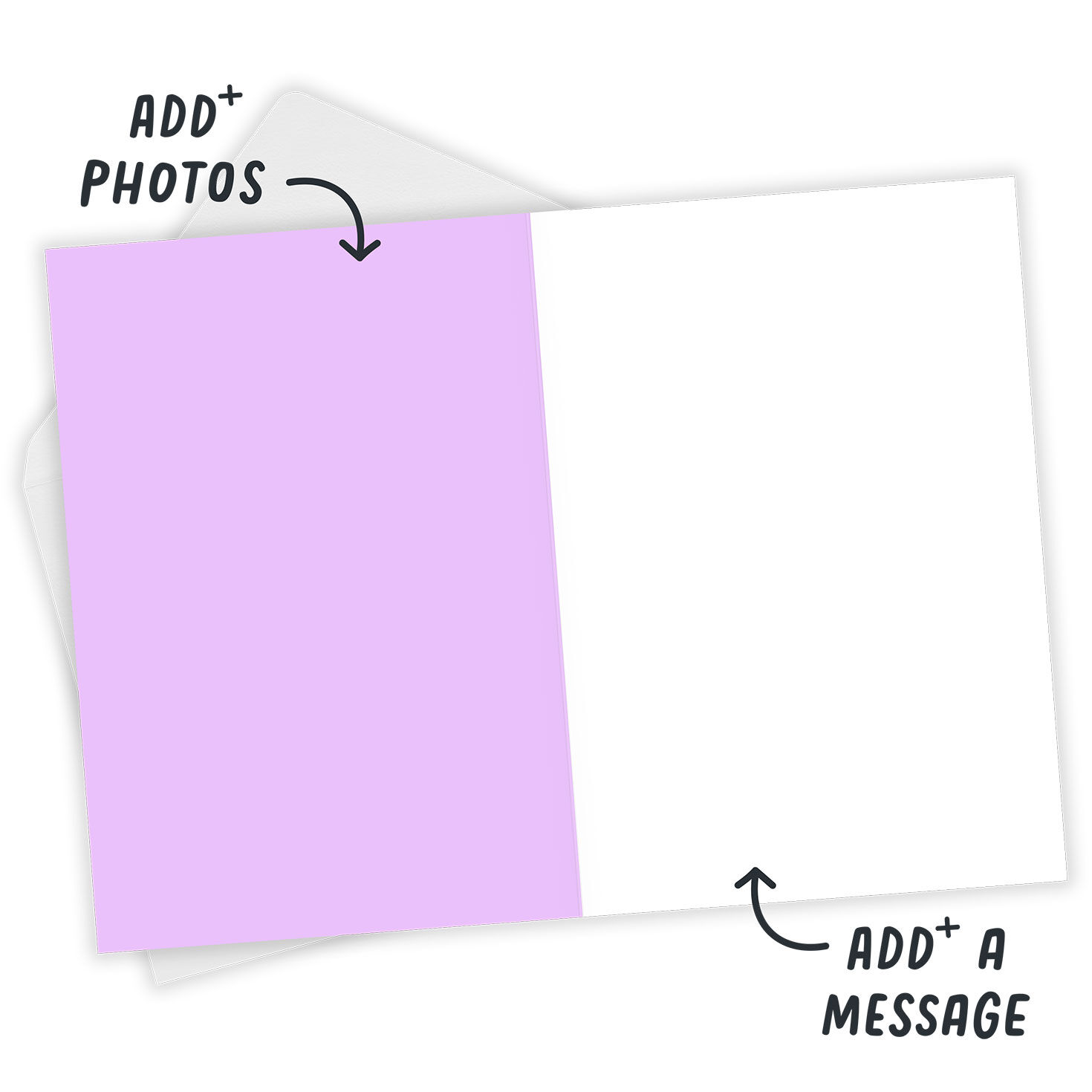 Bold and Bright Floral Frame Custom Card, , large image number 4