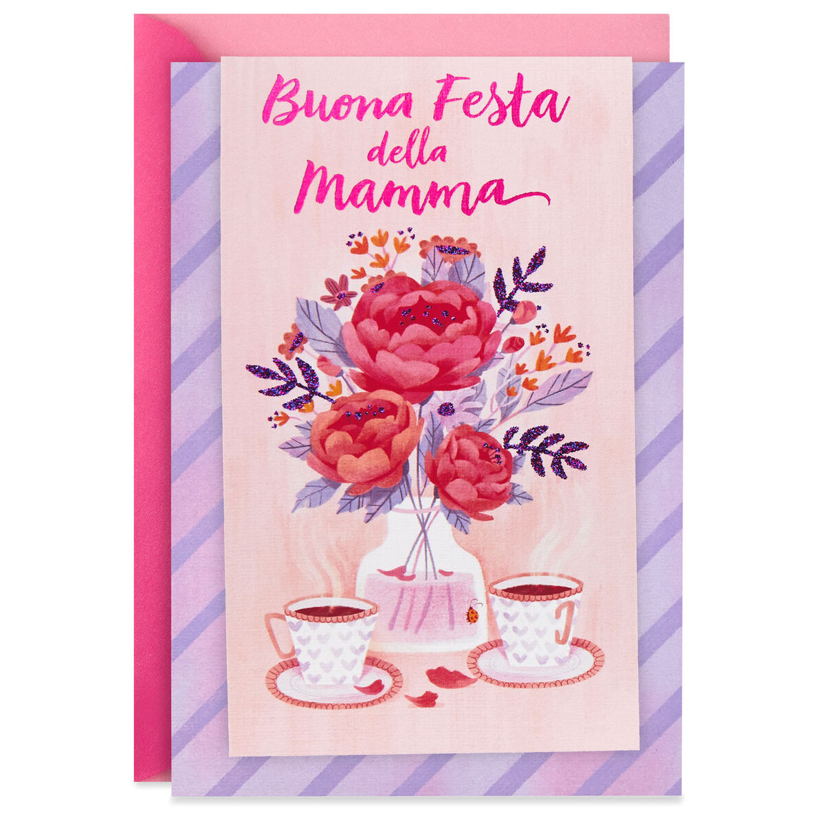 Memories and Love ItalianLanguage Mother's Day Card Greeting Cards