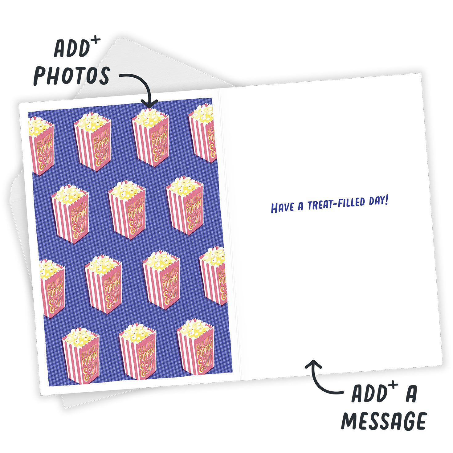 Popcorn Fun Custom Birthday Card for Son, , large image number 3