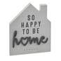Happy to Be Home House-Shaped Quote Sign, 7.5x9, , large image number 1